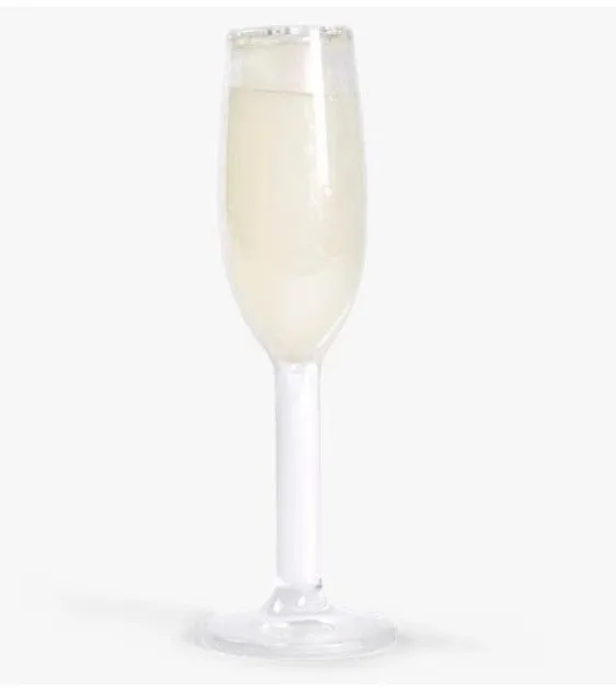 $18 ONLY: BarkShop Bijou's Glass of Bubbly Dog Plush Toy & Treat Stuffer