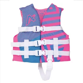 Airhead Children's Trend Life Vest - USCG Approved Life Jacket - 22-25 in Chest Size - 33-55 lbs. - Ideal for Boating, Watersports, Swimming, Wakeboard & More