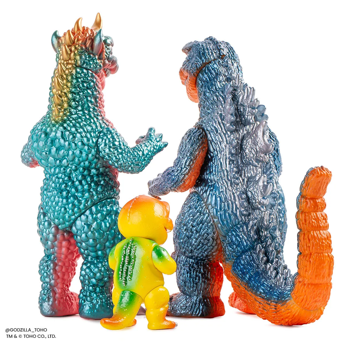 All Monsters Attack Soft Vinyl Figure Set - Tropical Variant