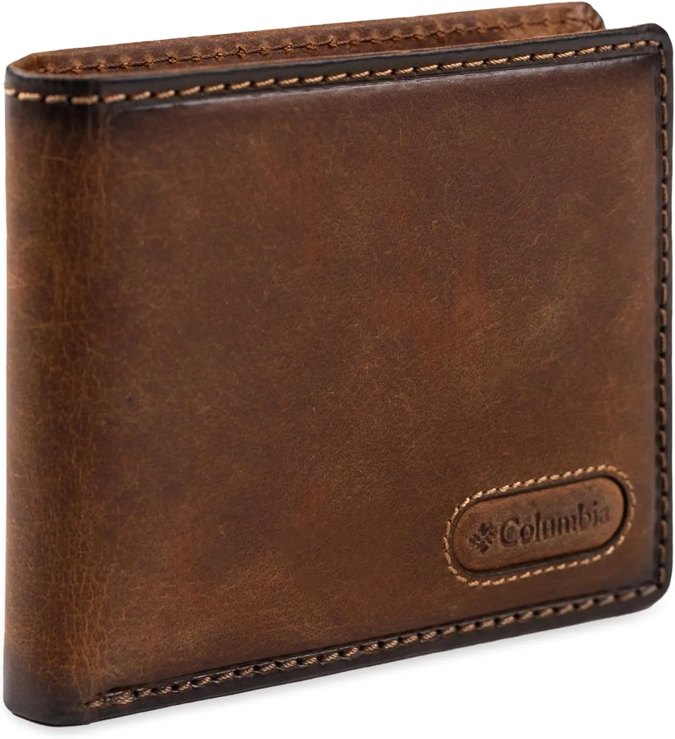 Columbia Men's Everyday Bifold Wallet-Multiple Card Slots, Id Window