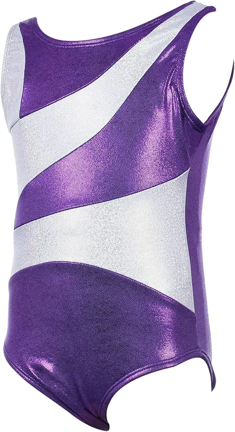 Dancina Girls Gymnastics Tank Top Leotard Dancewear New Designs and Prints Ages 3-12