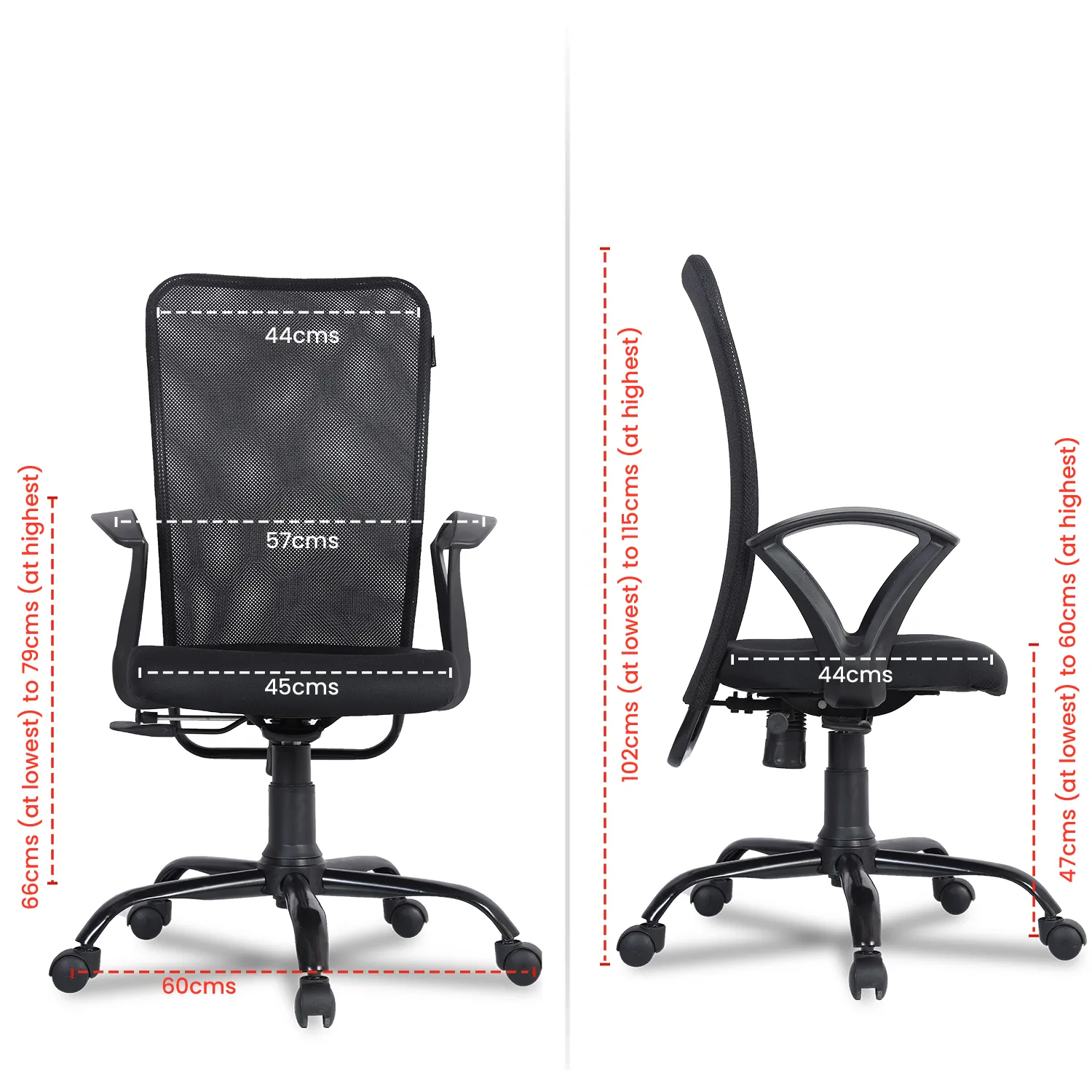 Green Soul Seoul Mid Back Basic Chair