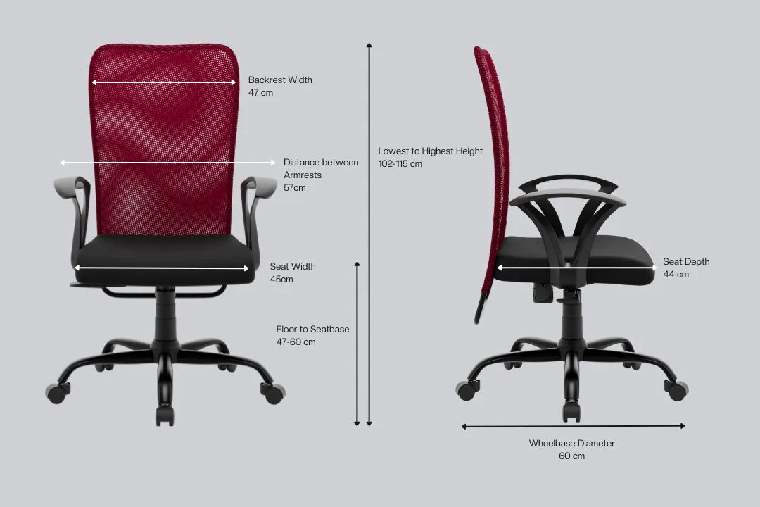 Green Soul Seoul Mid Back Basic Chair