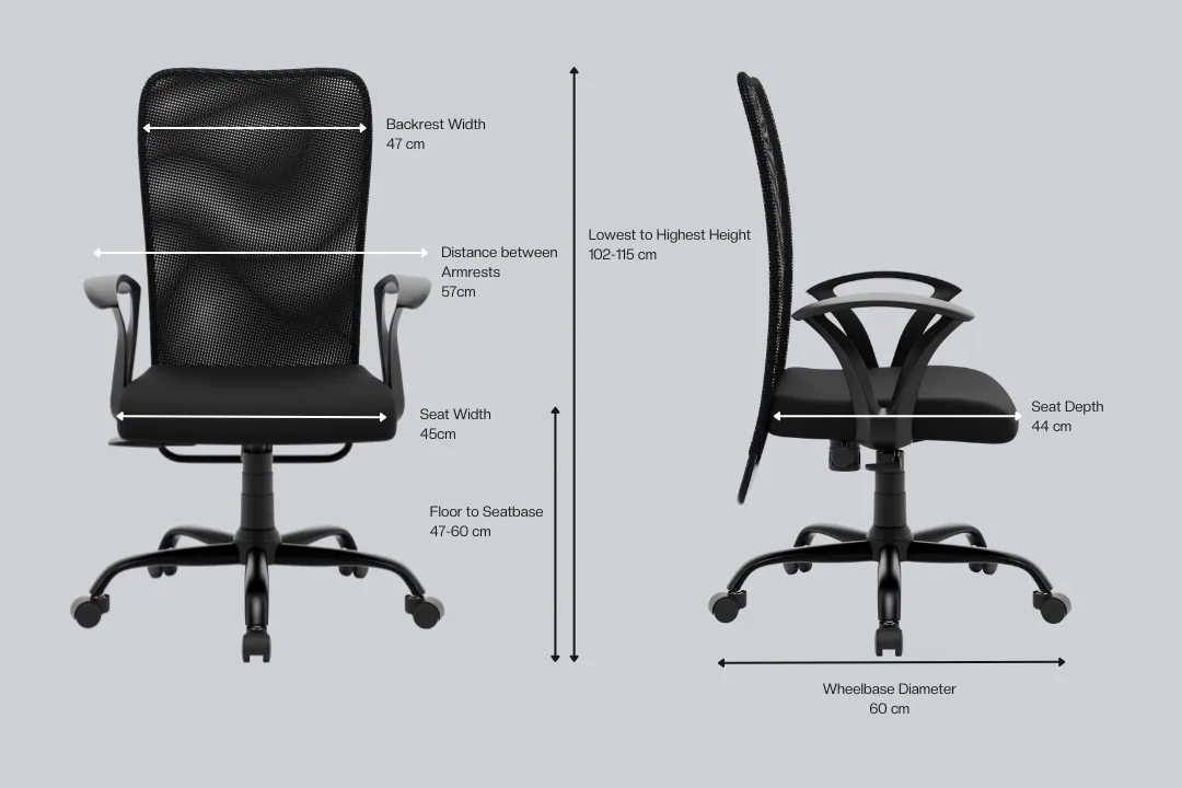Green Soul Seoul Mid Back Basic Chair