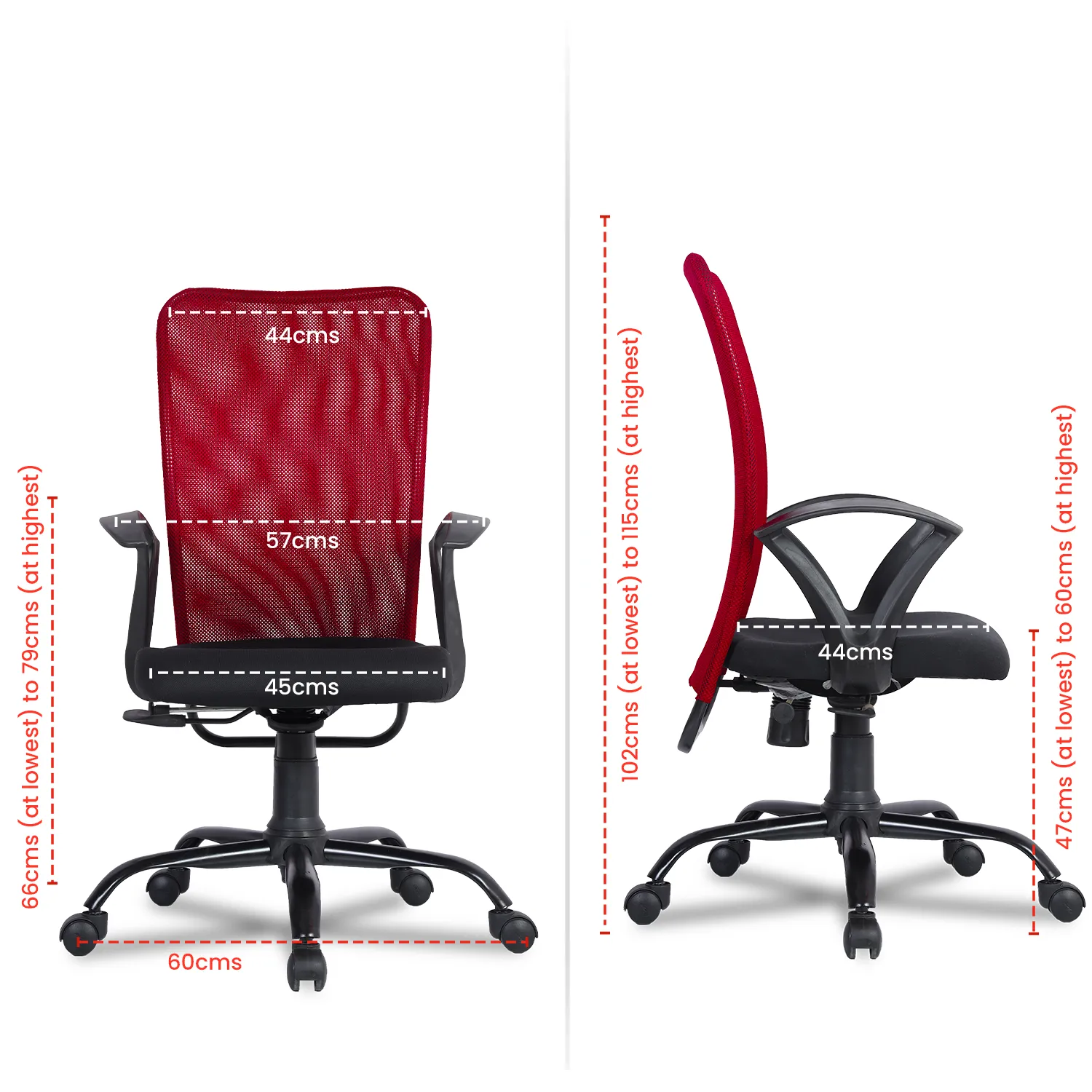 Green Soul Seoul Mid Back Basic Chair