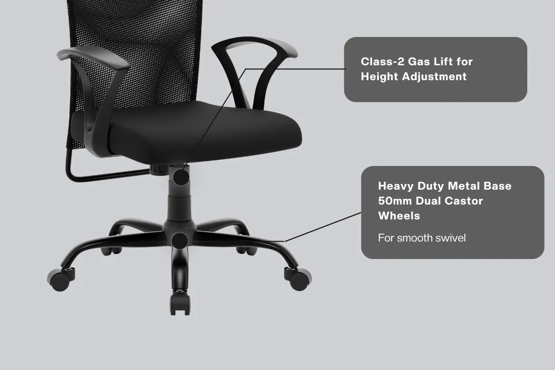 Green Soul Seoul Mid Back Basic Chair