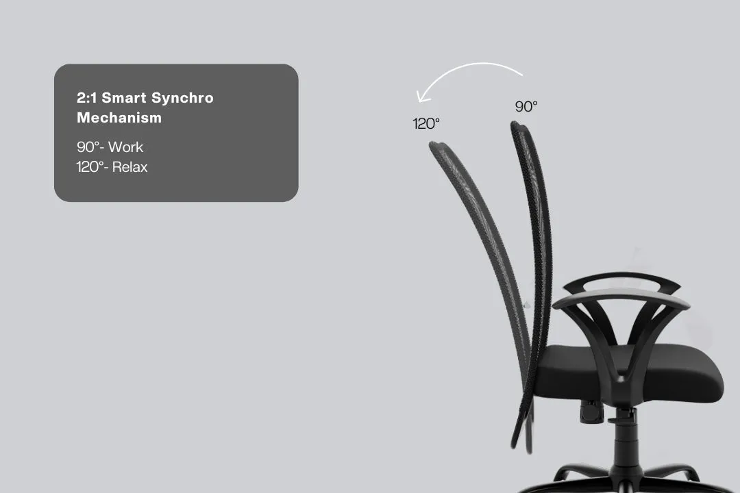 Green Soul Seoul Mid Back Basic Chair