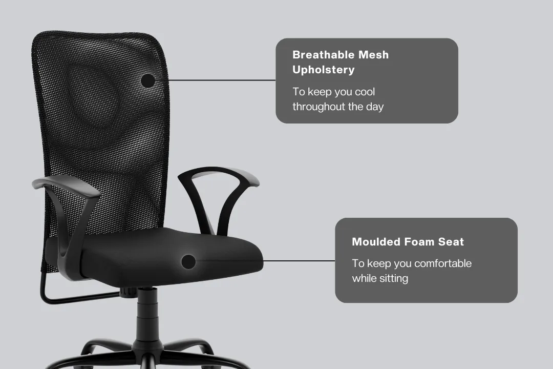 Green Soul Seoul Mid Back Basic Chair