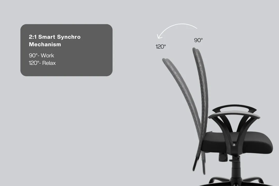 Green Soul Seoul Mid Back Basic Chair