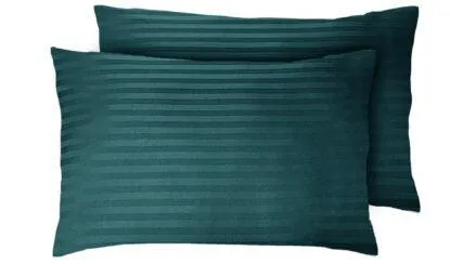 iSleep Solid Soft Strips Pillowcase (2pcs per pack) (Various Colors)