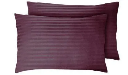 iSleep Solid Soft Strips Pillowcase (2pcs per pack) (Various Colors)