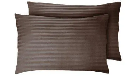 iSleep Solid Soft Strips Pillowcase (2pcs per pack) (Various Colors)