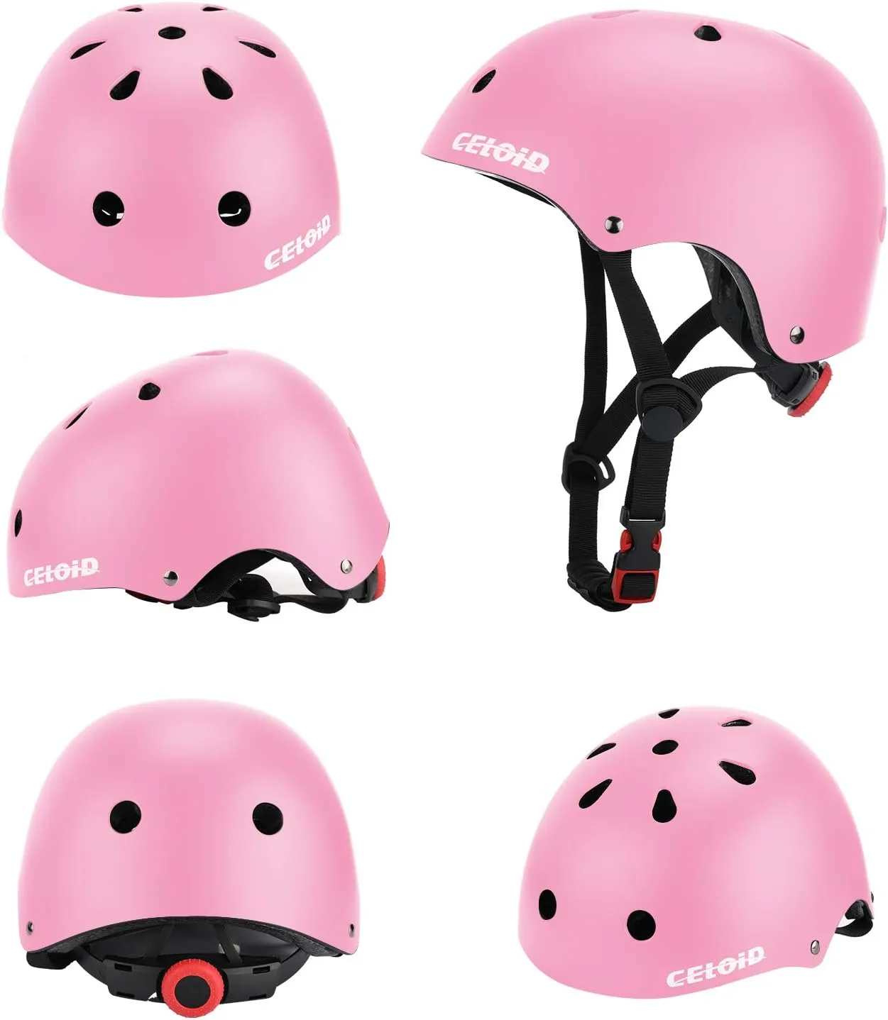 Kids Bike Helmet,Toddler Skateboard Helmets for Ages 2-3-5-8-14 Years Boys GirlsAdjustable Multi-Sport Bicycle Skateboarding Football Roller Skating Scooter Rollerblade Balance Bike Helmet