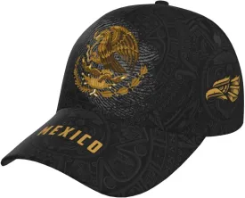 Mexican Eagle Baseball Cap Unisex Mexican Flag Hat Patriotic Baseball Cap Novelty Mexico Hat for Men and Women