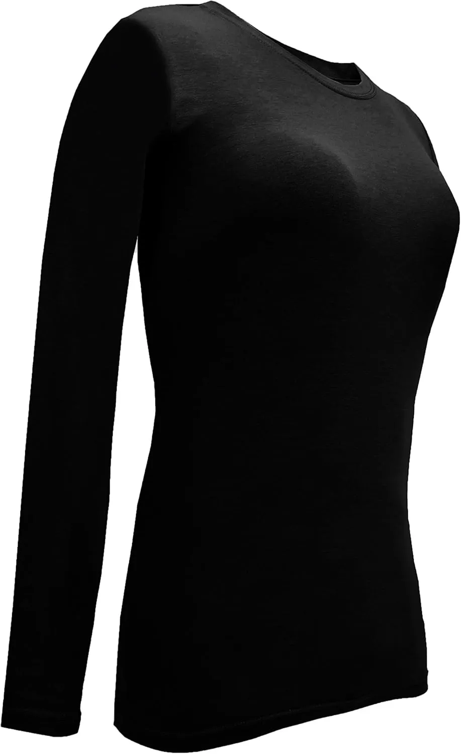 Natural Uniforms Women's Under Scrub Tee Crew Neck Long Sleeve T-Shirt Pack of 2 - Multi Pack of 2