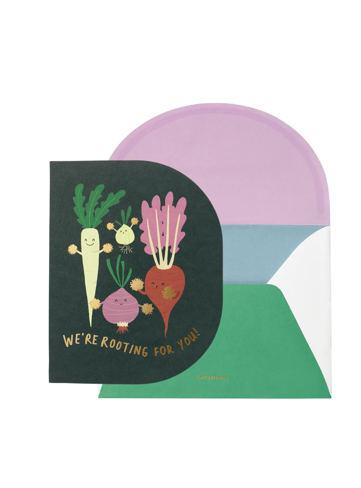 Rooting For You Greeting Card