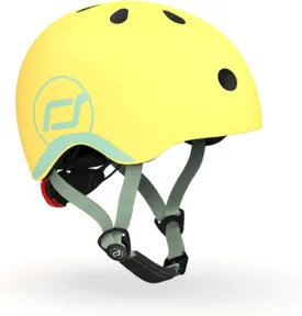 Scoot & Ride Toddler Kids Bike and Scooter Child Safety Helmet with LED Light for Boys and Girls Youth Roller Sports, XXS