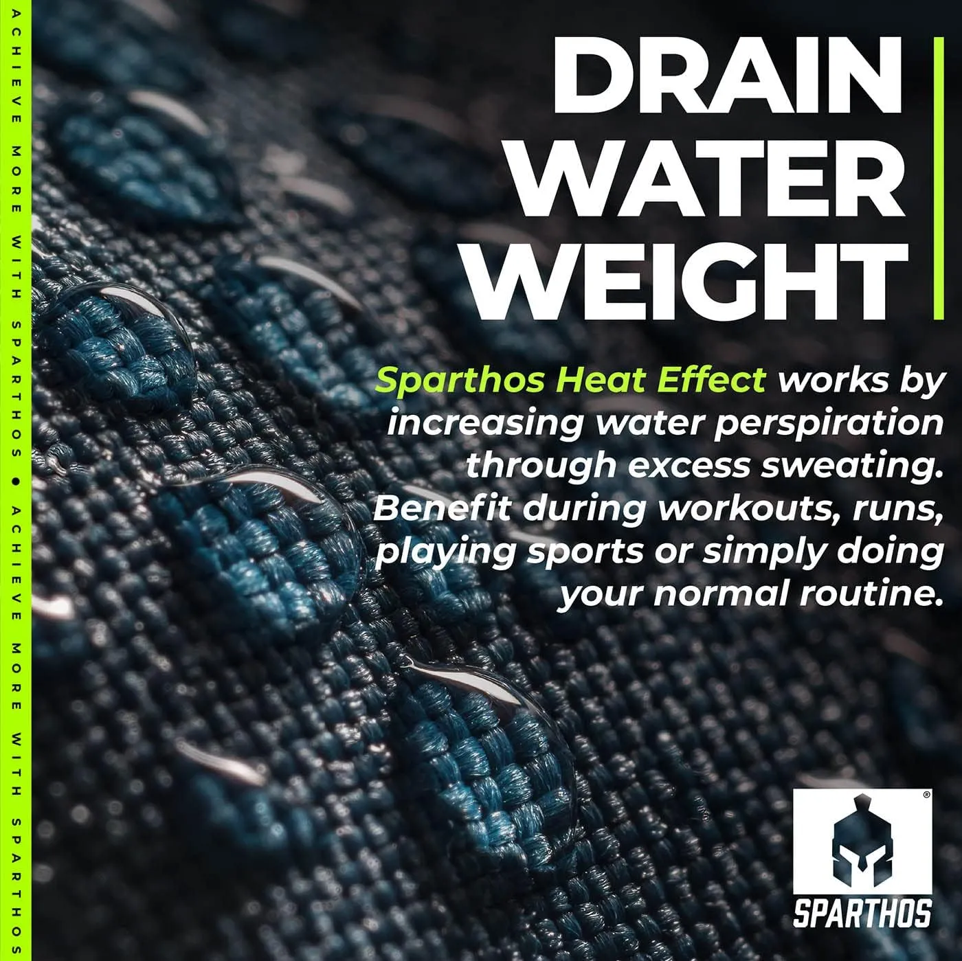 Sparthos Waist Trimmer Belt - Sweat More and Shorten Your Workout Time!